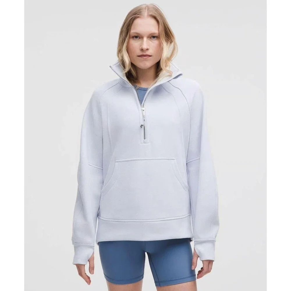 NWT Lululemon Scuba Oversized Funnel Neck Half Zip Long - Picture 1 of 12